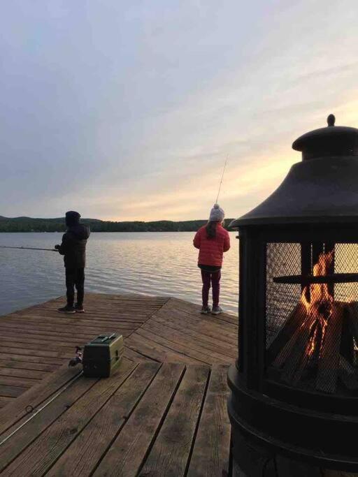 Le Vacancier Sur Le Lac Saint Denis de Brompton Exterior foto